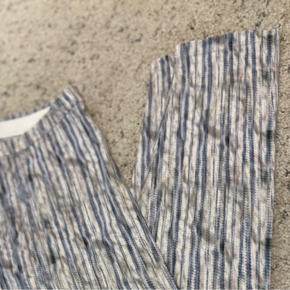 Theyskens' Theory size 4 NWOT pull on Striped Skinny Pants in Blue and Gray - Picture 11 of 11